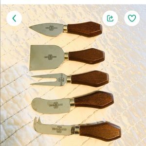 Pottery Barn Fama Cheese Knives